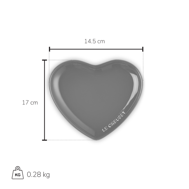 Heart Plates (Set of 4), view 2